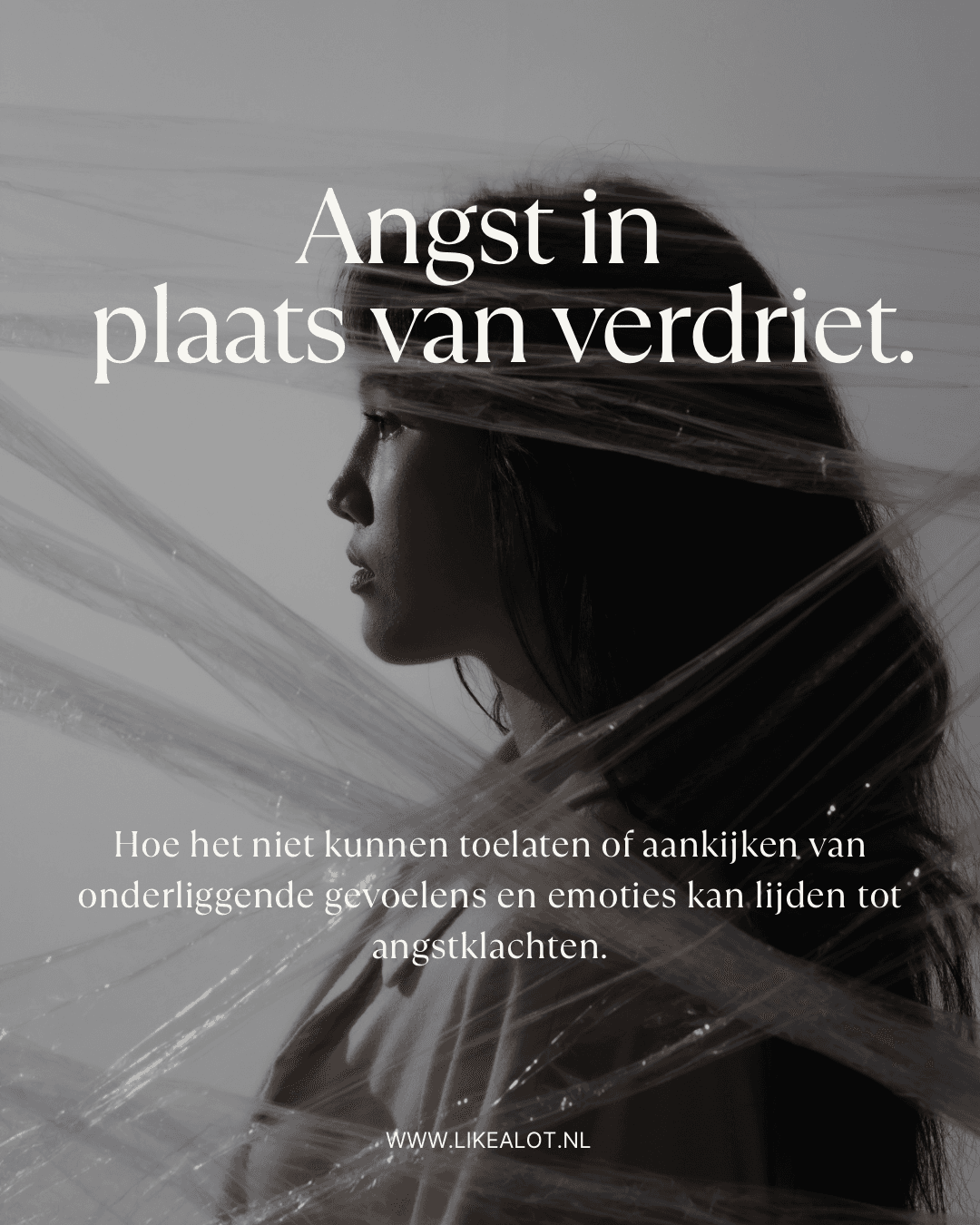 Angst in plaats van verdriet
